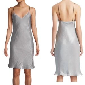 Rag & Bone - Metallic Silk Dress